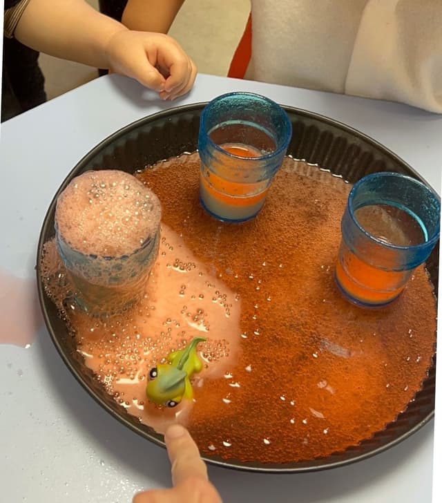 Expérience d'éveil scientifique en micro-crèche